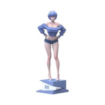 Figuras De Anime Asuka Langley E Ayanami Rei, Estátua Modelo Mari Makinami Illustrious, Presentes Figuras De Anime Asuka Langley E Ayanami Rei, Estátua Modelo Mari Makinami Illustrious, Presentes