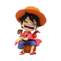 Figuras De Anime De Uma Peça De 13cm, Macaco D Luffy Roronoa Zoro Kawaii Pvc Q Figural Nendoroid