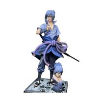 Figuras De Anime Naruto Sasuke Uchihataki 12,99 Polegadas 33cm Brinquedos Colecionáveis Em PVC
