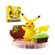 Figuras De Anime Para Crianças Pikachu Charmander Sprigatito Psyduck Eevee Riolu Modelos Brinquedos