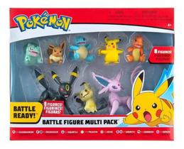 Figuras De Batalha Multipack 8 Figuras: Pokémon