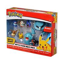 Figuras De Batalha Pokémon Pikachu Bulbasaur Eevee Brinquedos De Ação Anime Modelos Presentes