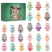 Figuras de Brinquedo FENNIDICE Kit com 24 Mini Animais Aveludados