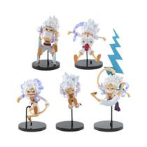 Figuras De Brinquedo Gear 5 One Piece Nika Luffy Deus Do Sol Versão Q PVC Modelo De Anime 5