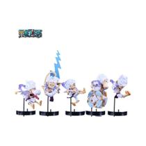 Figuras De Brinquedo Gear 5 One Piece Nika Luffy Deus Do Sol Versão Q PVC Modelo De Anime 5