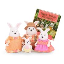 Figuras de coelhinho colecionáveis Li'l Woodzeez Hoppingoods Rabbit