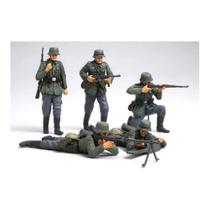 Figuras de Infantaria Alemã - Segunda Guerra Mundial - Tamiya 1:35 - França (5 unidades) Figuras de Infantaria Alemã - Segunda Guerra Mundial - Tamiya 1:35 - França (5 unidades)