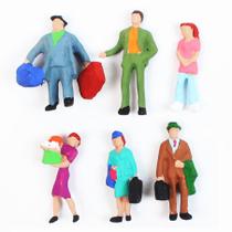 Figuras de Pessoas Para Maquetes 1/100 633 Minitec 06 Peças