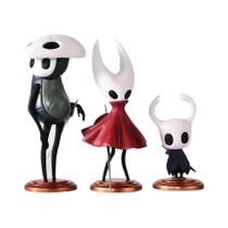 Figuras De PVC Hollow Knight 3pçs/6pçs Silk Song Knight Hornet Grub Zote Quirrel Shade Cornifer Myla