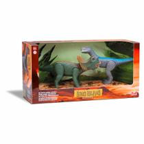 Figuras - Dino Island Adventure - Triceratops e Velociraptor - Silmar Figuras - Dino Island Adventure - Triceratops e Velociraptor - Silmar