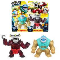Figuras Heroes of Goo Jit Zu Deep Goo Sea Tidal Smash vs. Hammerhook - Pacote com [Número de Figuras]
