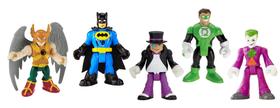 Figuras Imaginext DC Super Friends Fisher-Price - Pacote Completo