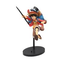 Figuras Luffy, Ace e Sabo - One Piece - Set com 3 Peças - Bandai