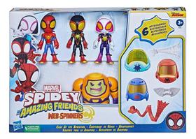 Figuras Marvel Spidey Web-spinners Com Acessórios - F6693