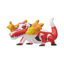 Figuras Pokémon Takara Tomy - Skeledirge, Quaxwell e Crocalor - Presentes para Crianças