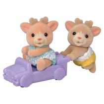Figuras - Sylvanian Families - Gêmeos Renas - Epoch