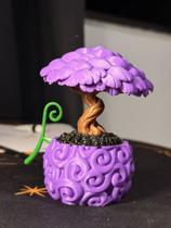 Figure Colecionável Gomu Gomu no Mi Roxa Bonsai One Piece Manga Anime Figure Colecionável Gomu Gomu no Mi Roxa Bonsai One Piece Manga Anime