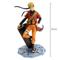 Figure de Coleção Naruto Uzumaki Sage Mode G.E.M. Series 832819 em PVC 21CM Megahouse