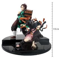 Figure Demon Slayer: Kimetsu No Yaiba - Nezuko Kamado E Tanjiro Kamado - Precious G.e.m Series Ref.:831157