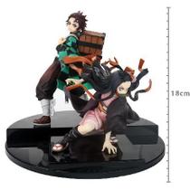 Figure Demon Slayer: Kimetsu No Yaiba - Nezuko Kamado E Tanjiro Kamado - Precious G.e.m Series Ref.:831157 Figure Demon Slayer: Kimetsu No Yaiba - Nezuko Kamado E Tanjiro Kamado - Precious G.e.m Series Ref.:831157