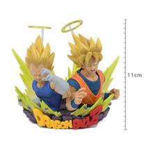 Figure dragon ball z - vegeta e goku super sayajin - ref:21797/21798 - Bandai Banpresto