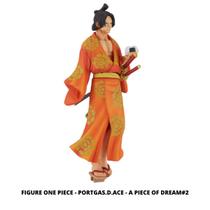Figure one piece - portgas.d.ace - bandai