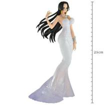 Figure one piece wedding boa hancock - branca ref.26846/26847 - Bandai Banprest