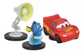 Figure pixar - relâmpago mcqueen, lâmpada pixar e dory