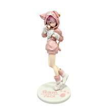 Figure Re: Moletom com capuz e botas rosa de PVC Zero Ram de 21 cm, colecionáveis