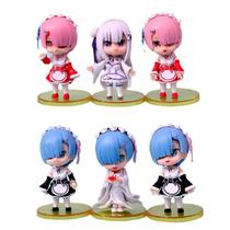 Figure Re Zeros Starts Life in Another Worlds Rems Ra 6 Pcs Figure Re Zeros Starts Life in Another Worlds Rems Ra 6 Pcs