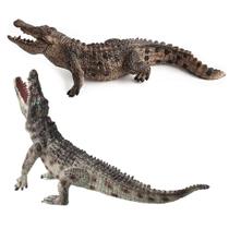 Figure Toy BLAPNK Simulated Crocodiles, modelo 2 peças para crianças