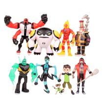 Figure Toy Collection Ben10 Anime, 9 unidades, modelo 3-12 cm, PVC Figure Toy Collection Ben10 Anime, 9 unidades, modelo 3-12 cm, PVC