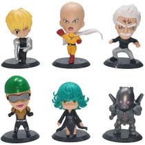 Figure Toy Collection One Punch Man Anime 6 unidades de PVC de 9 a 11 cm