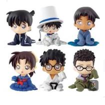 Figure Toy Detectives Conan, 4ª geração, 6 unidades Figure Toy Detectives Conan, 4ª geração, 6 unidades