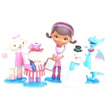 Figure Toy, modelo colecionável Docs McStuffins, 5 unidades/lote