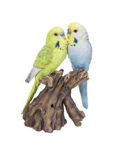 Figurine Hi-Line Gift Ltd. Motion Activated Singing Budgerigar Figurine Hi-Line Gift Ltd. Motion Activated Singing Budgerigar