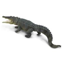 Figurine Safari Ltd. Crocodilo de água salgada 30 cm de plástico 18 m ou mais