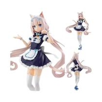 Figurinha Chocola Vanilla Nekopara, Ornamento De Mesa Fofo E Kawaii, Brinquedos Da Moda, Estátua De Figurinha Chocola Vanilla Nekopara, Ornamento De Mesa Fofo E Kawaii, Brinquedos Da Moda, Estátua De