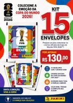 Figurinha copa 2026 kit com 15 pacotinhos pronta entrega Figurinha copa 2026 kit com 15 pacotinhos pronta entrega