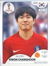 Figurinha Copa do Mundo Rússia 2018 Kwon Chang-hoon Coreia Figurinha Copa do Mundo Rússia 2018 Kwon Chang-hoon Coreia