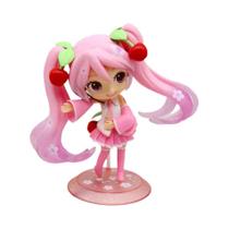 Figurinha De Ação Kawaii Anime Hatsune Miku Em PVC, Decoração De Mesa Fofa, Topper De Bolo Para Fãs