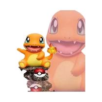 Figurinha De Anime Bulbasaur Charizard Squirtle De 10cm Modelo Em PVC Decoração De Mesa Para