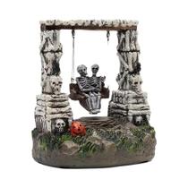 Figurinha De Casal Esqueleto LED Para Halloween, Ornamento De Mesa Animado Para O Festival De Figurinha De Casal Esqueleto LED Para Halloween, Ornamento De Mesa Animado Para O Festival De