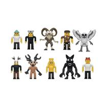 Figurinha De Coruja E Veado 99 Noites Na Floresta Brinquedos De Ação