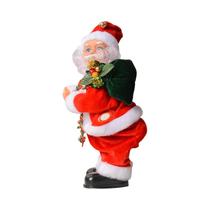 Figurinha Elétrica Do Papai Noel Dançante Com Música De Natal E Movimento De Nádegas Para Decoração