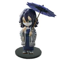 Figurinha Q Version De Tanjiro E Nezuko Do Anime Demon Slayer Kimetsu No Yaiba, Modelo Em PVC,