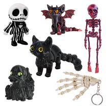 Figurinhas assustadoras impressas em 3D XLMJDZQ para festas de Halloween Figurinhas assustadoras impressas em 3D XLMJDZQ para festas de Halloween
