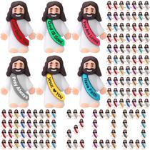 Figurinhas Bememo 200 Peças Mini Jesus 3 x 3,5 cm PVC Figurinhas Bememo 200 Peças Mini Jesus 3 x 3,5 cm PVC