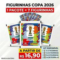 Figurinhas Copa 2026 Original Pacote 7 Unidades Kit 1 5 10 Pacotes Sortidos Para Completar Álbum F