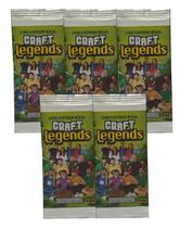Figurinhas Craft Legends 100 Figurinhas 20 envelopes